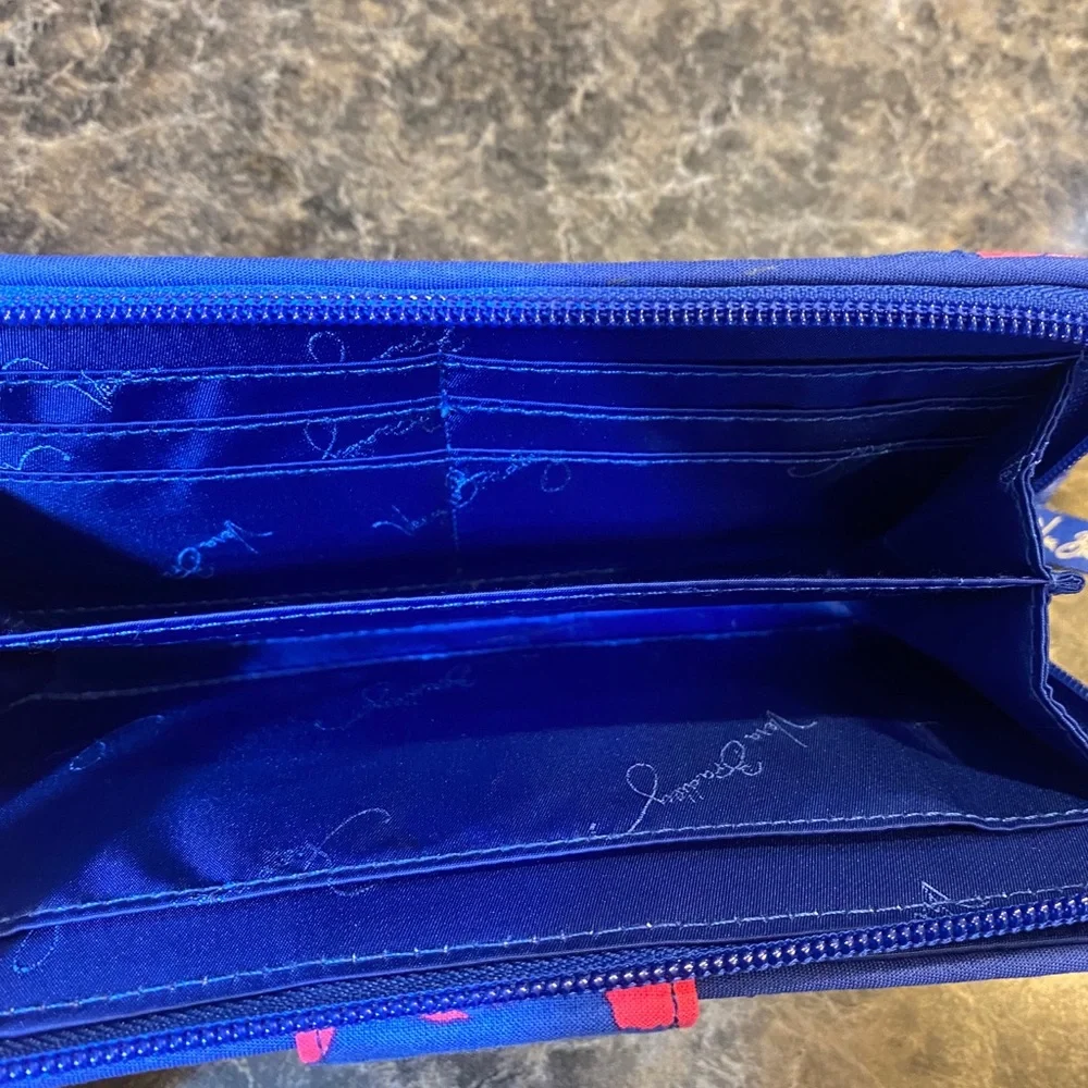 Vera Bradley turn lock wallet